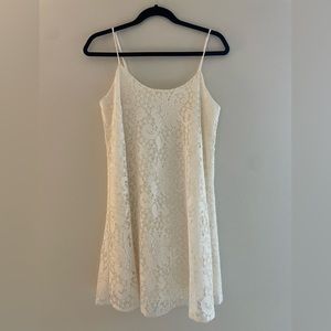 Emerald Sunday - Women’s Cream Dress - Size M